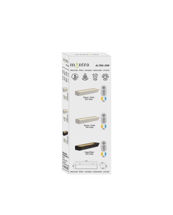 ALTEA * APLIQUE LED BLANCO 30W - 3000K